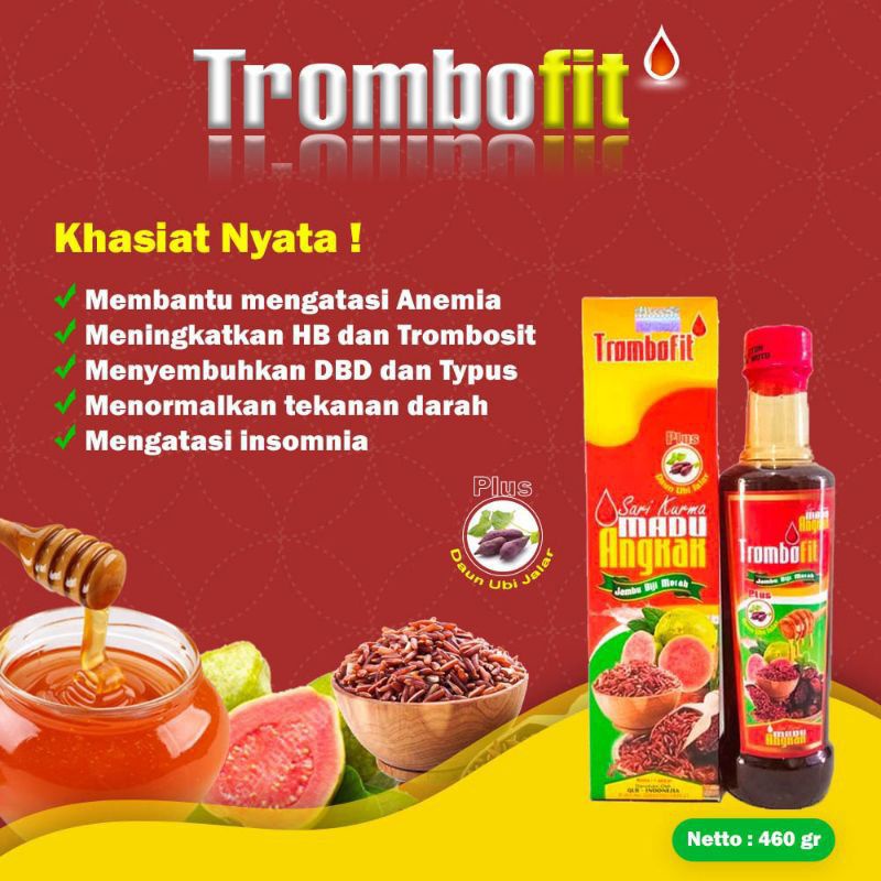 Trombofit Sari Kurma Madu Angkak