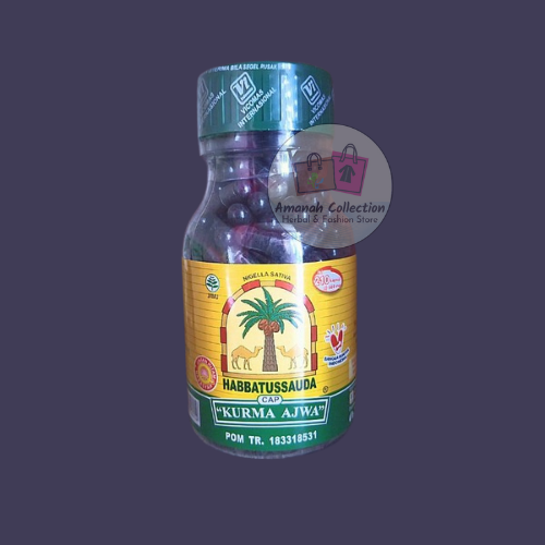 Habbatussauda Cap Kurma Ajwa isi 210 Kapsul