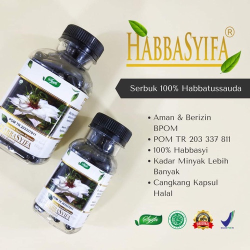 Habbasyifa kapsul Serbuk 